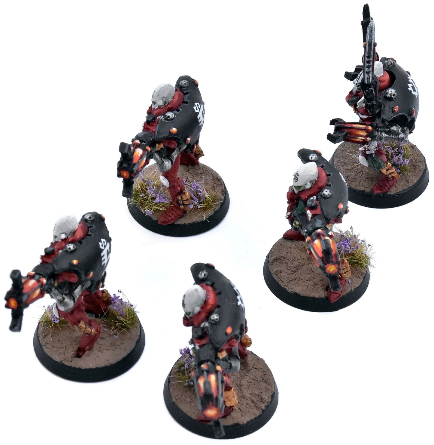 AELDARI 5 Warp Spiders #2 PRO PAINTED Warhammer 40K 6942