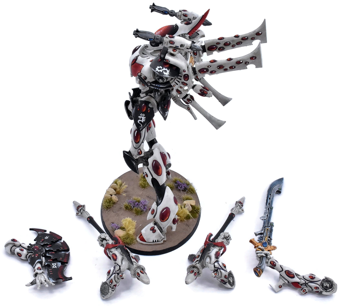 AELDARI Wraithknight #1 PRO PAINTED Warhammer 40K 6966