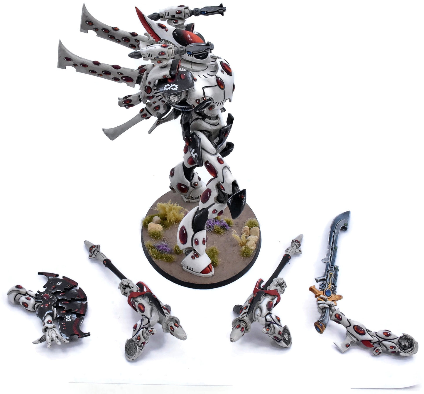 AELDARI Wraithknight #1 PRO PAINTED Warhammer 40K 6966