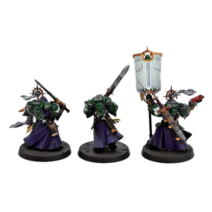 DARK ANGELS 3 Inner Circle Companions #1 WELL PAINTED Warhammer 40K 5466