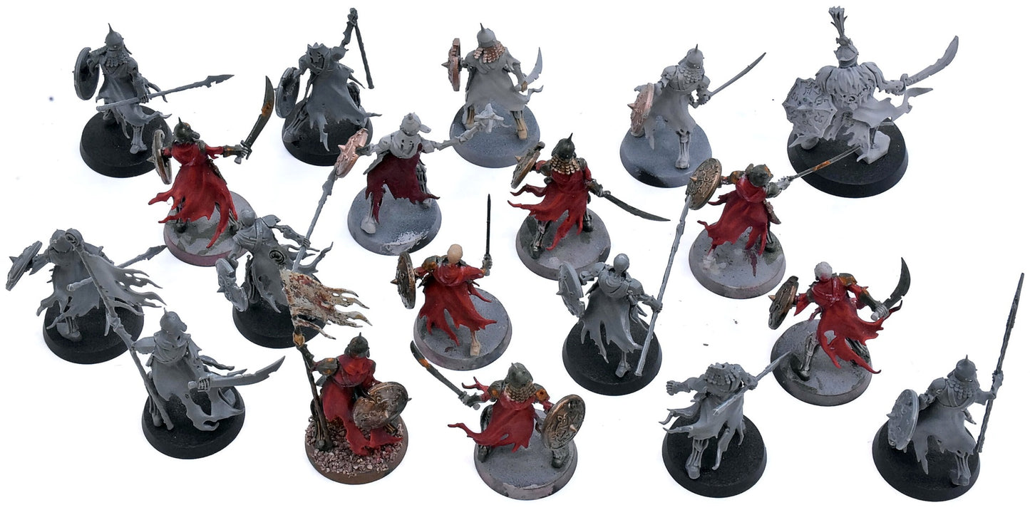 SOULBLIGHT GRAVELORDS 20 Deathrattle Skeletons #1 Warhammer Sigmar 6980