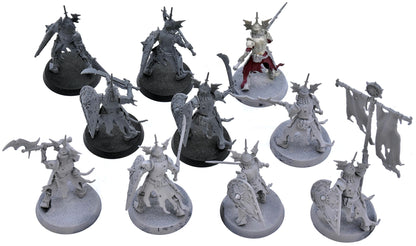 SOULBLIGHT GRAVELORDS 10 Barrow Guard #1 Warhammer Sigmar 7017