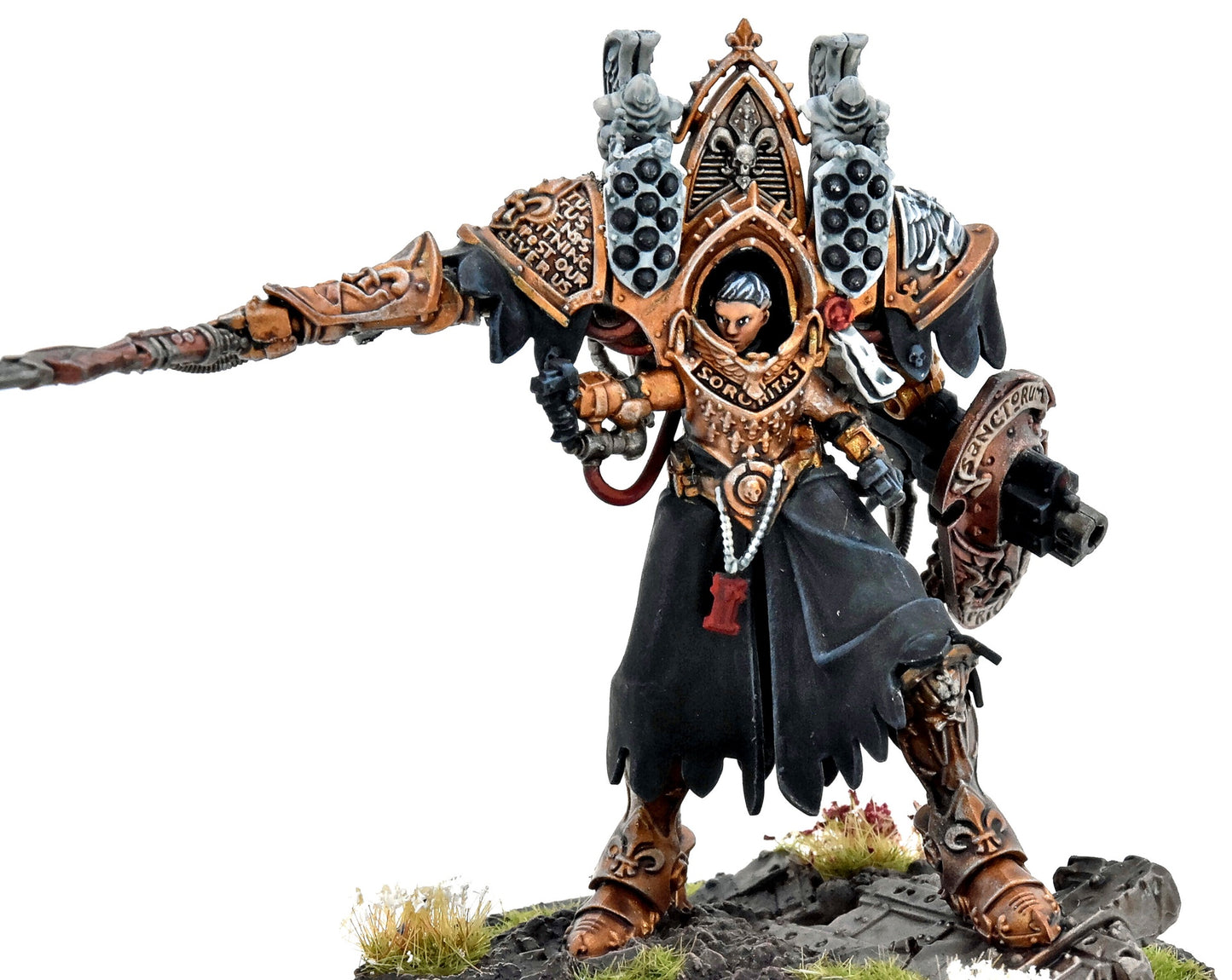 ADEPTA SORORITAS Morvenn Vahl Abbess Sanctorum #1 COMMISSION PRO PAINTED 40K 551