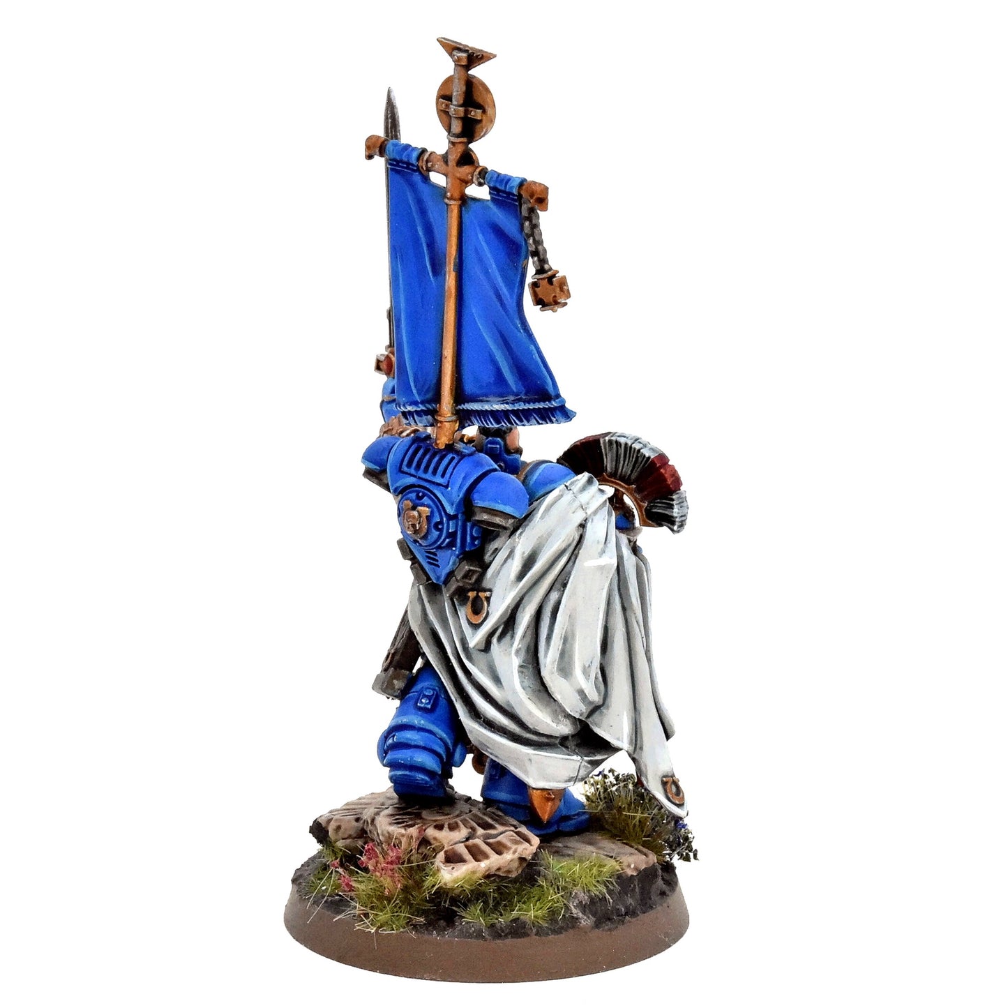 SPACE MARINES Ultramarines Cato Sicarius #1 COMMISSION PRO PAINTED 40K