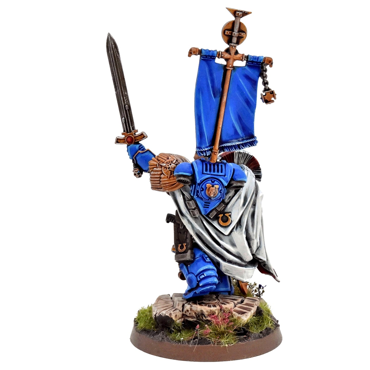 SPACE MARINES Ultramarines Cato Sicarius #1 COMMISSION PRO PAINTED 40K
