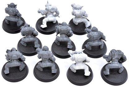 ORKS 10 Ork Boyz #3 Warhammer 40K 7086