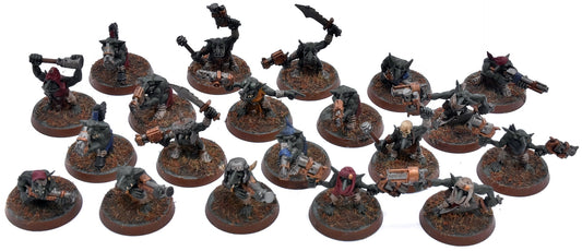 ORKS 20 Gretchins #1 WELL PAINTED Warhammer 40K 7109