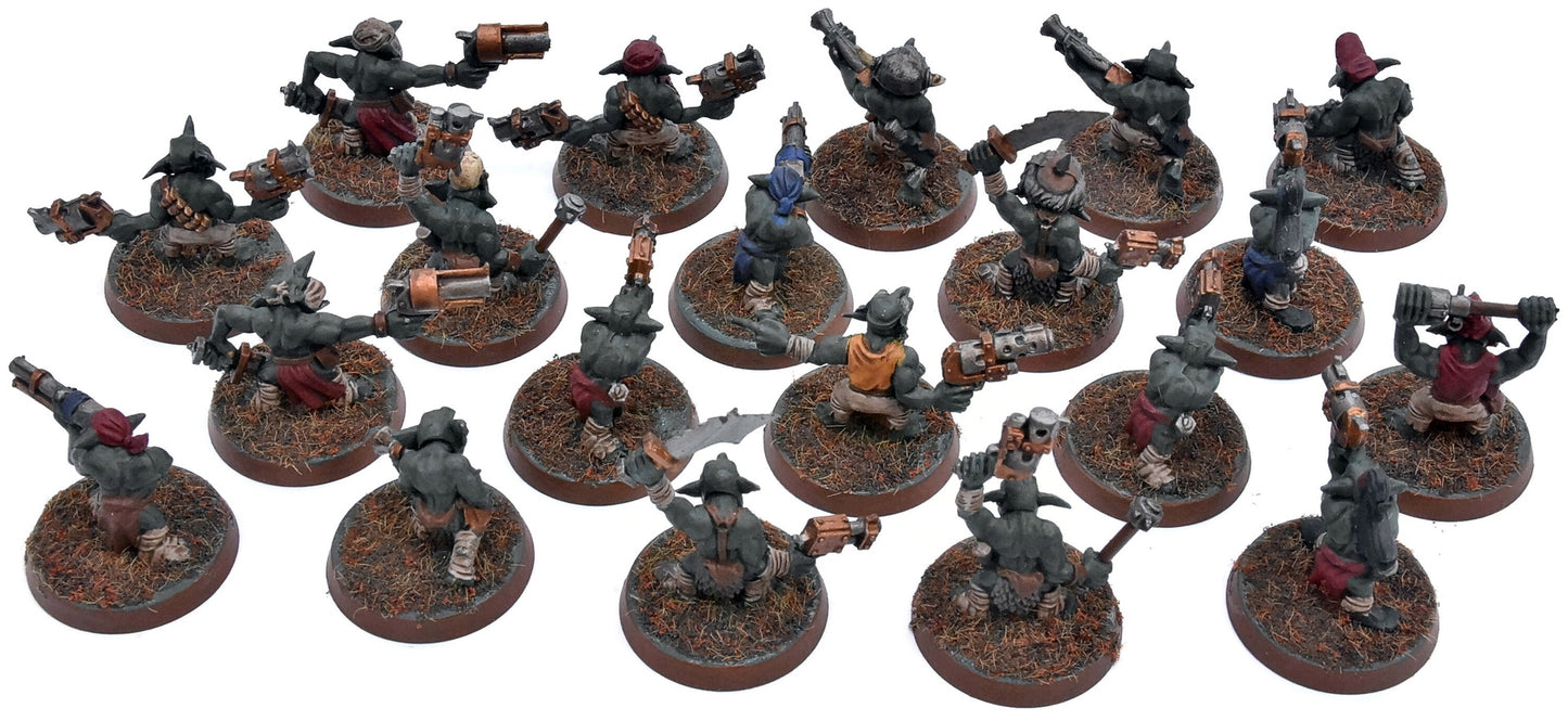 ORKS 20 Gretchins #1 WELL PAINTED Warhammer 40K 7109