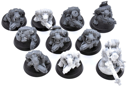 ORKS 10 Ork Boyz #2 Warhammer 40K 7147