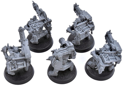 ORKS 5 Ork Lootas #2 Warhammer 40K 7208