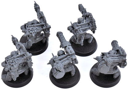 ORKS 5 Ork Lootas #1 Warhammer 40K 7277