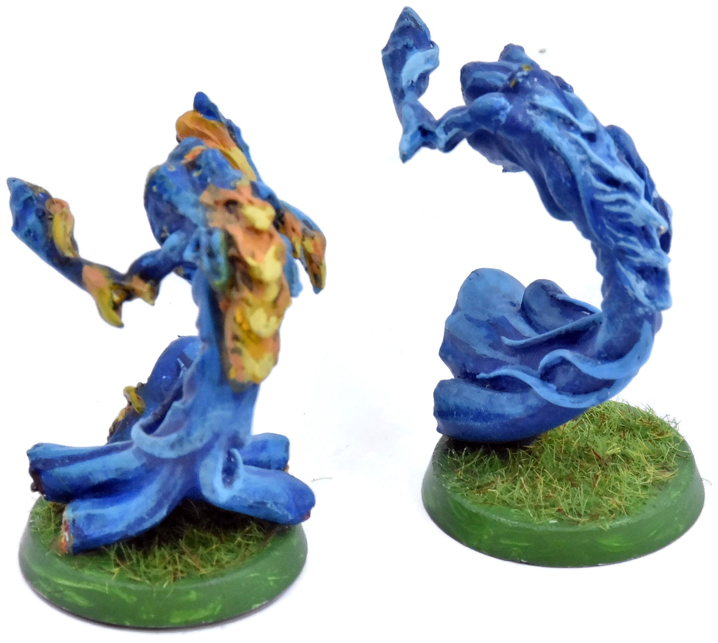DISCIPLES OF TZEENTCH 2 Flamers Of Tzeentch #1 METAL old sculpt Warhammer Sigmar