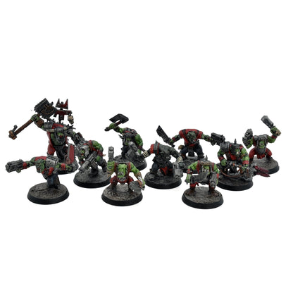 ORKS 10 Ork Boyz #12 Warhammer 40K 5657
