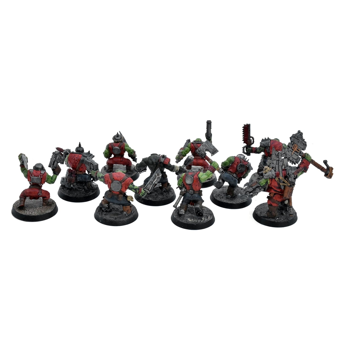 ORKS 10 Ork Boyz #12 Warhammer 40K 5657