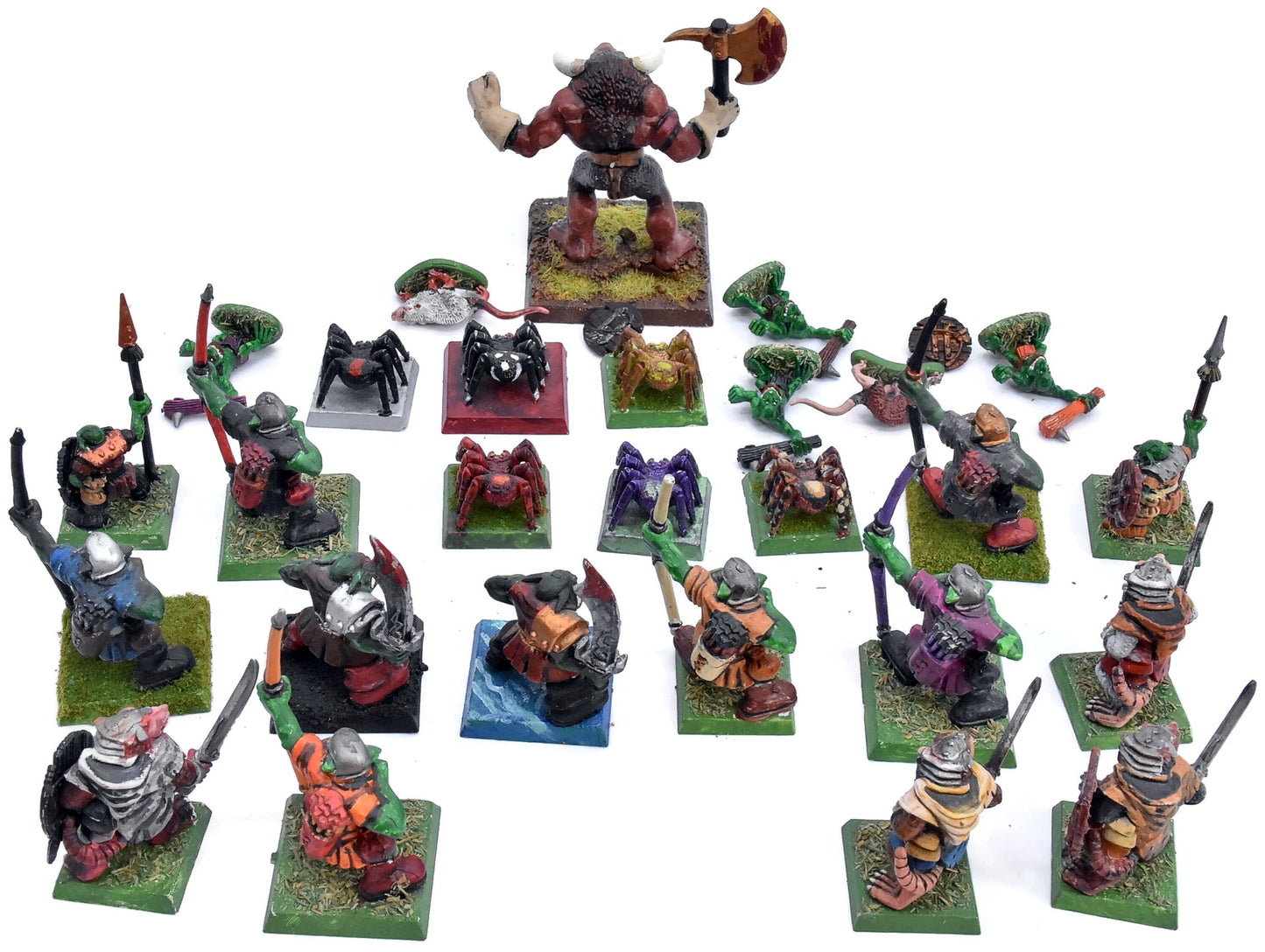 WARHAMMER QUEST 27 Monster Lot #1 Classic sculpt Minotaur 7383