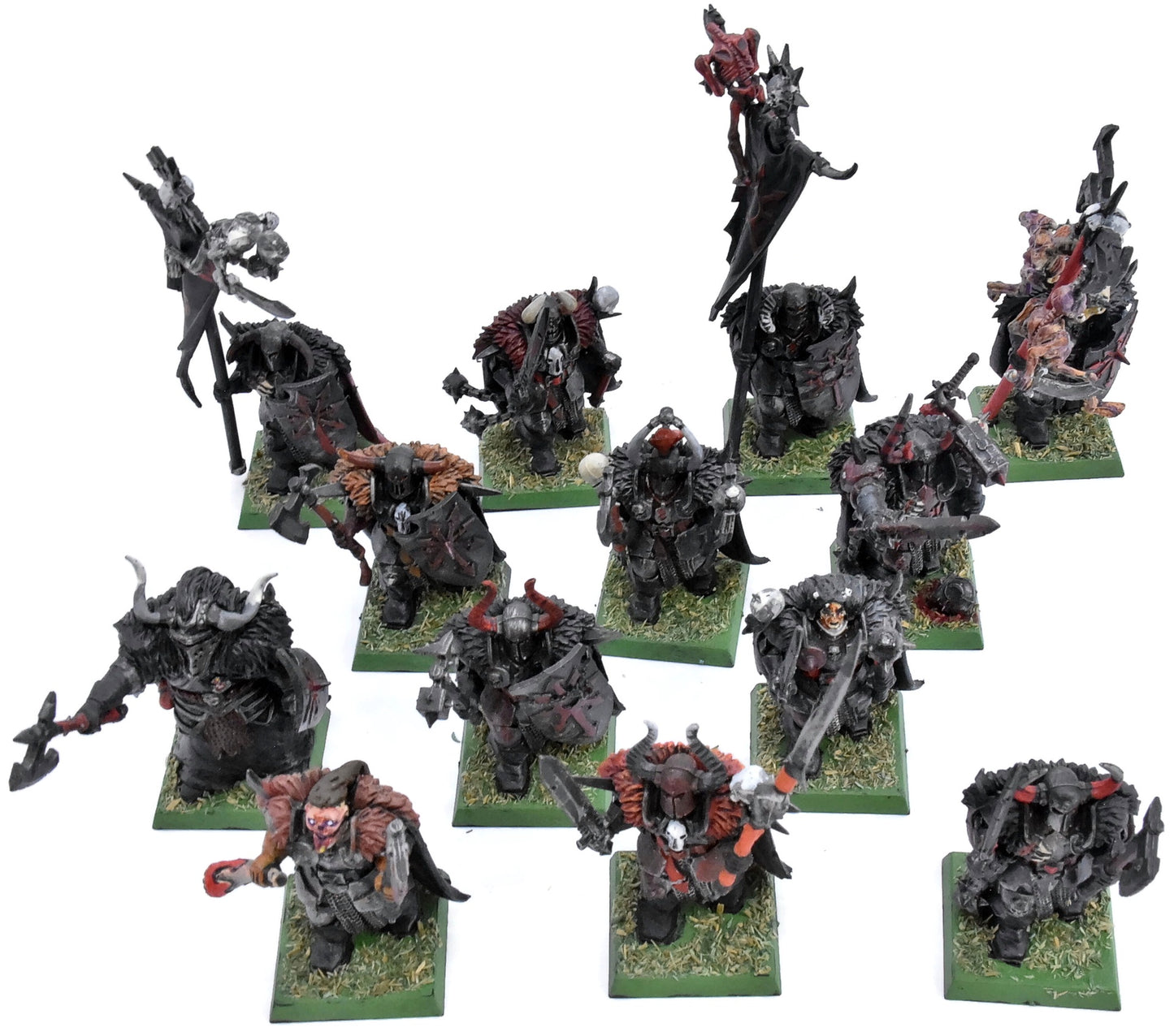 WARRIORS OF CHAOS 13 Chaos Warriors #1 CONVERTED Warhammer Fantasy 7420