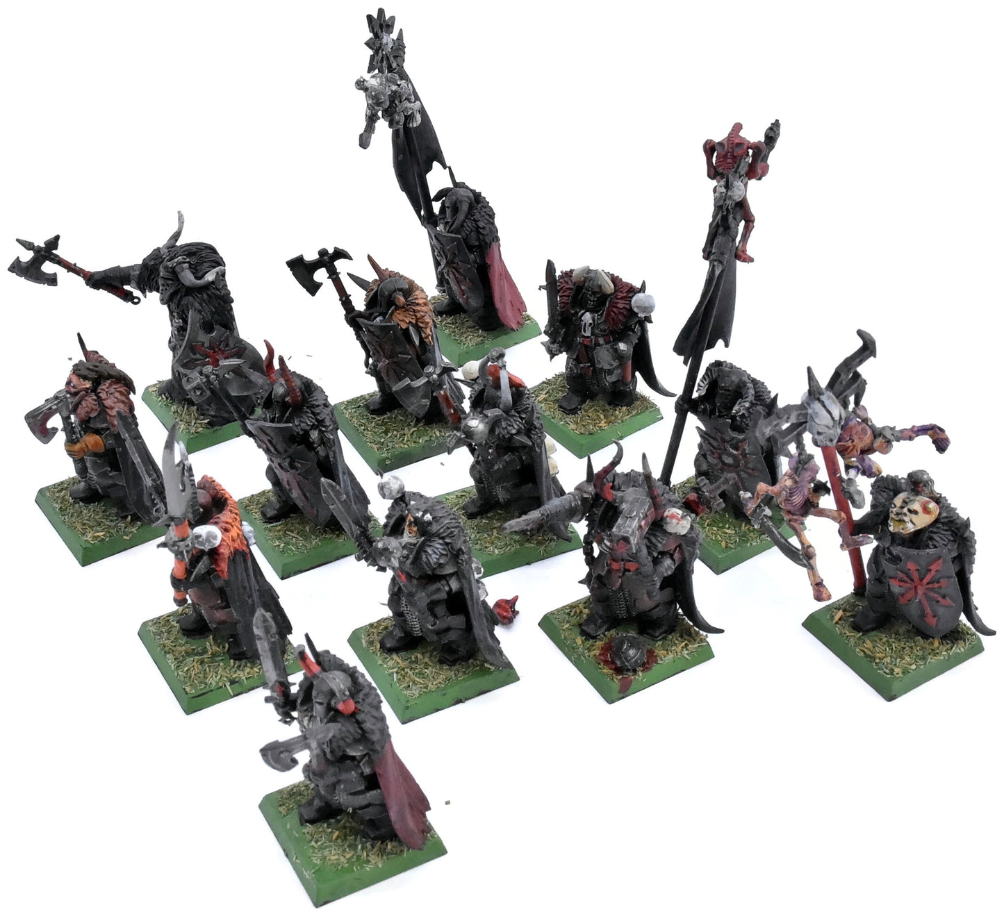 WARRIORS OF CHAOS 13 Chaos Warriors #1 CONVERTED Warhammer Fantasy 7420