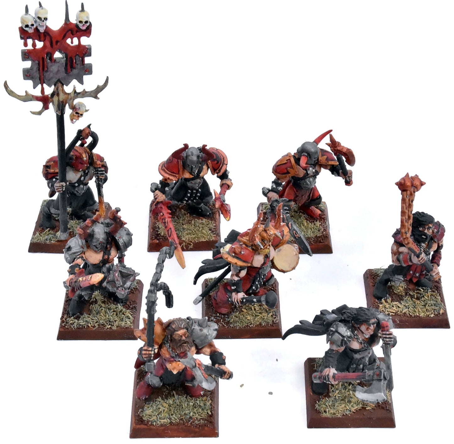 WARRIORS OF CHAOS 8 Chaos Marauder #1 Warhammer Fantasy 7437