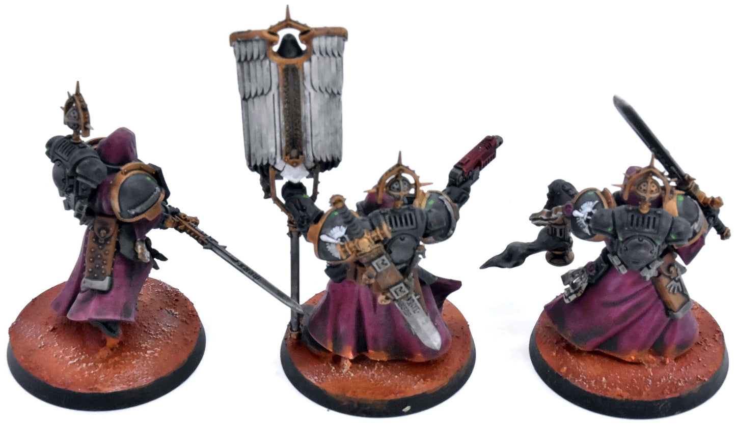 DARK ANGELS 3 Inner Circle Companions #1 40K WELL PAINTED 7451