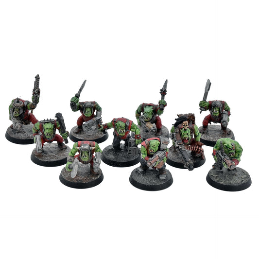 ORKS 10 Ork Boyz #10 Warhammer 40K 5800