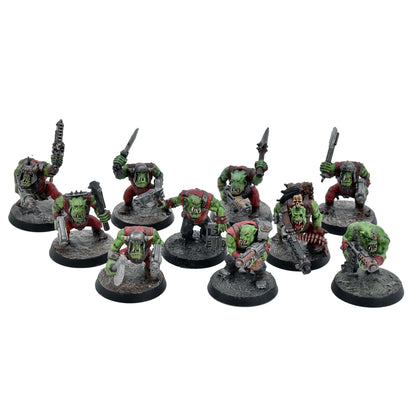 ORKS 10 Ork Boyz #10 Warhammer 40K 5800