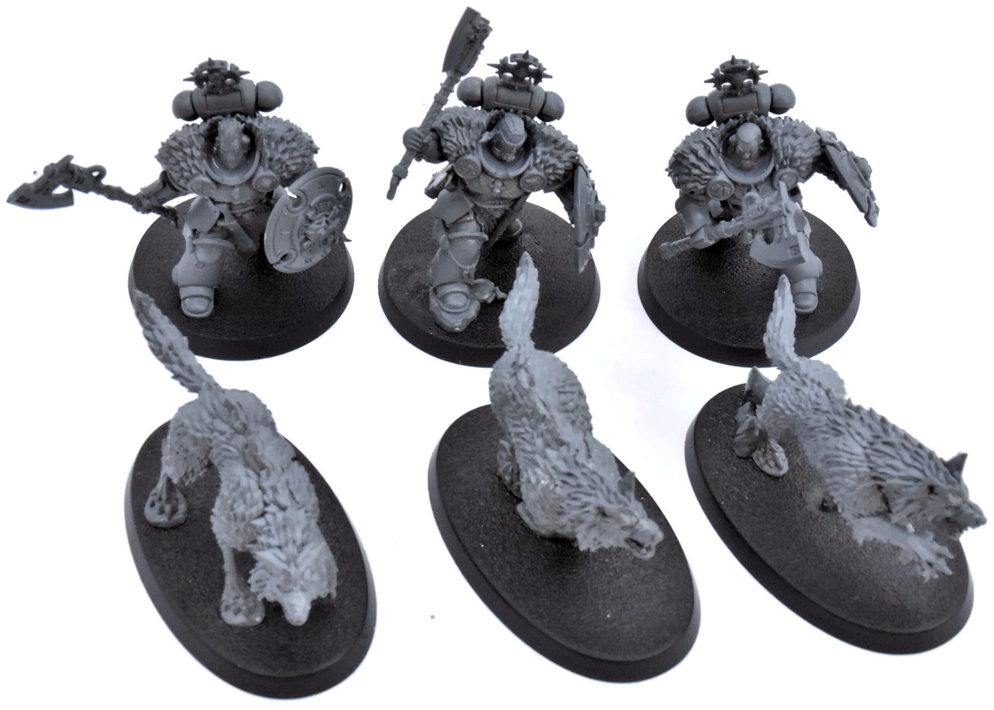 SPACE WOLVES 3 Wolf Guard Headtakers #1 Warhammer 40K 7635