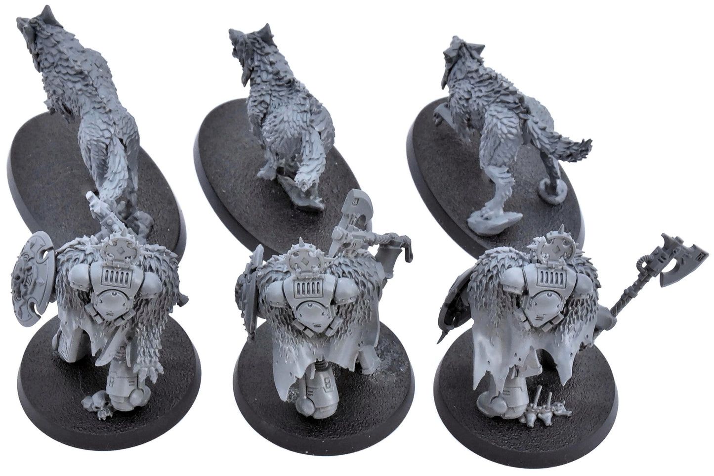 SPACE WOLVES 3 Wolf Guard Headtakers #1 Warhammer 40K 7635