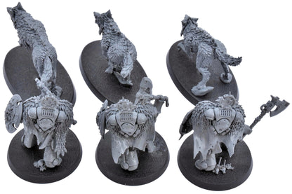 SPACE WOLVES 3 Wolf Guard Headtakers #1 Warhammer 40K 7635
