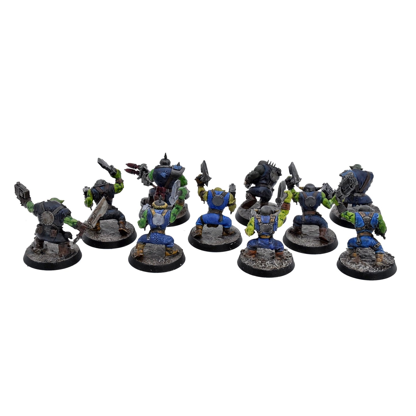 ORKS 10 Ork Boyz #11 Warhammer 40K 5862