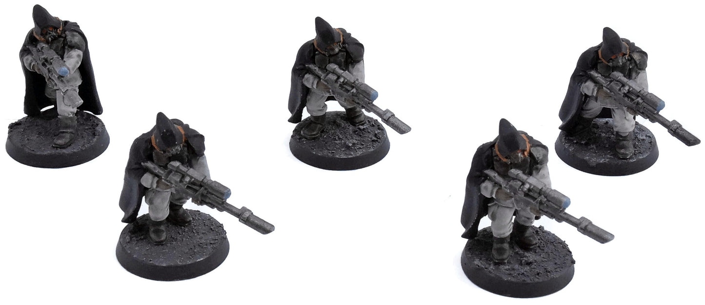 ASTRA MILITARUM 5 ratling snipers #1 CONVERTED Warhammer 40K 7710
