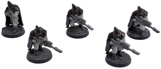 ASTRA MILITARUM 5 ratling snipers #1 CONVERTED Warhammer 40K 7710