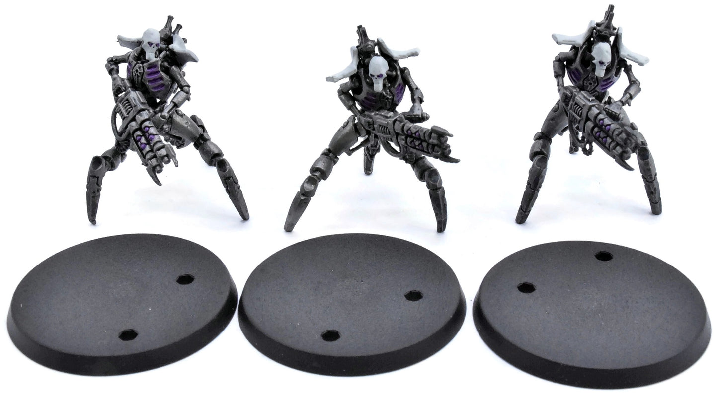 NECRONS 3 Lokhust Heavy Destroyers #1 CONVERTED Skorpekh Destroyers 7758