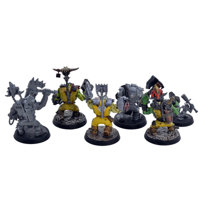 ORKS 5 Ork Nobz #1 Warhammer 40K 5961