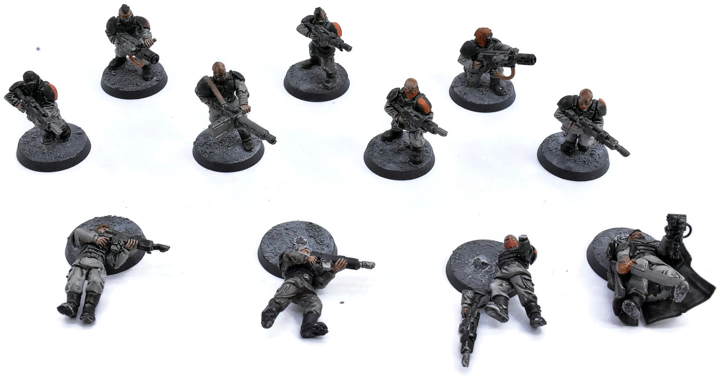 ASTRA MILITARUM 11 Cadian Shock Troops #3 Warhammer 40K 7765