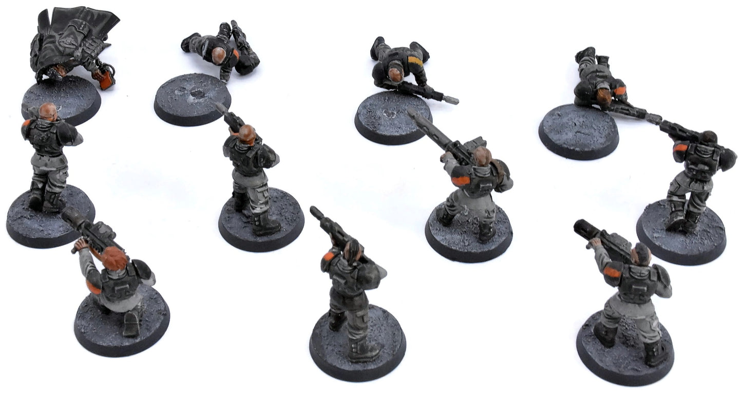 ASTRA MILITARUM 11 Cadian Shock Troops #3 Warhammer 40K 7765