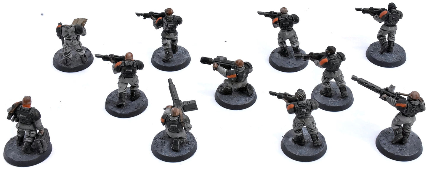 ASTRA MILITARUM 11 Cadian Shock Troops #1 Warhammer 40K 7802