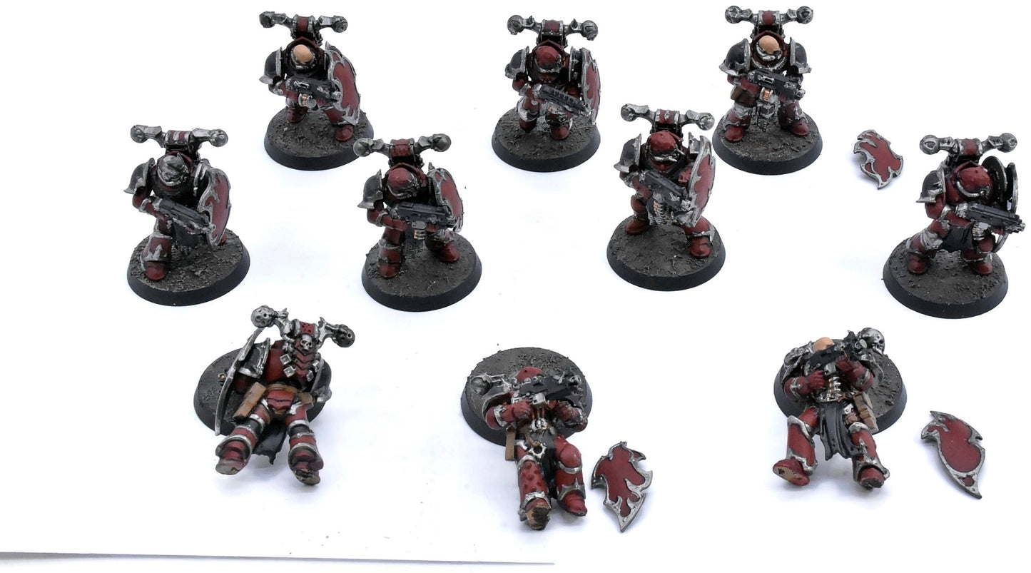 CHAOS SPACE MARINES 10 Legionaries #1 Warhammer 40K 7840