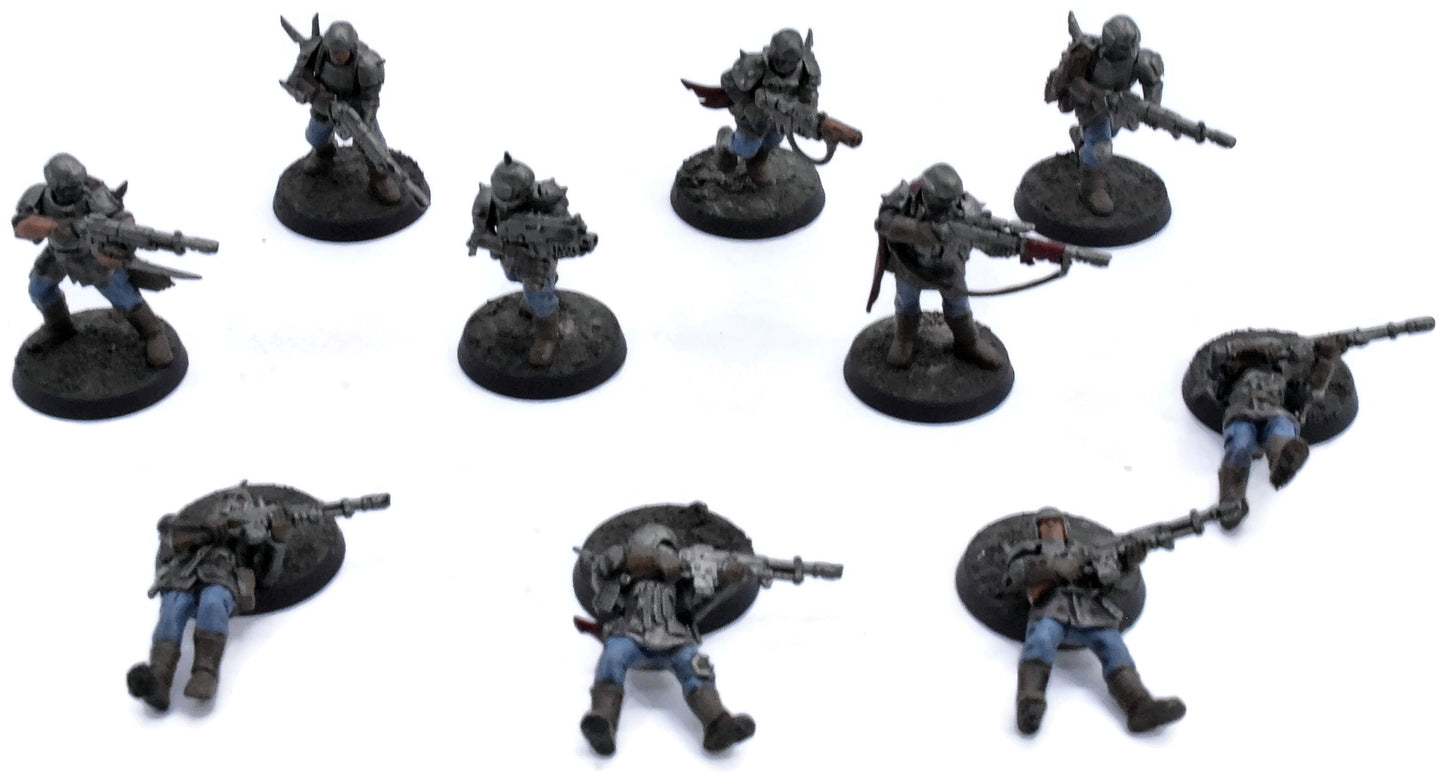 CHAOS SPACE MARINES 10 Traitor Guardsmen #1 Warhammer 40K 7901