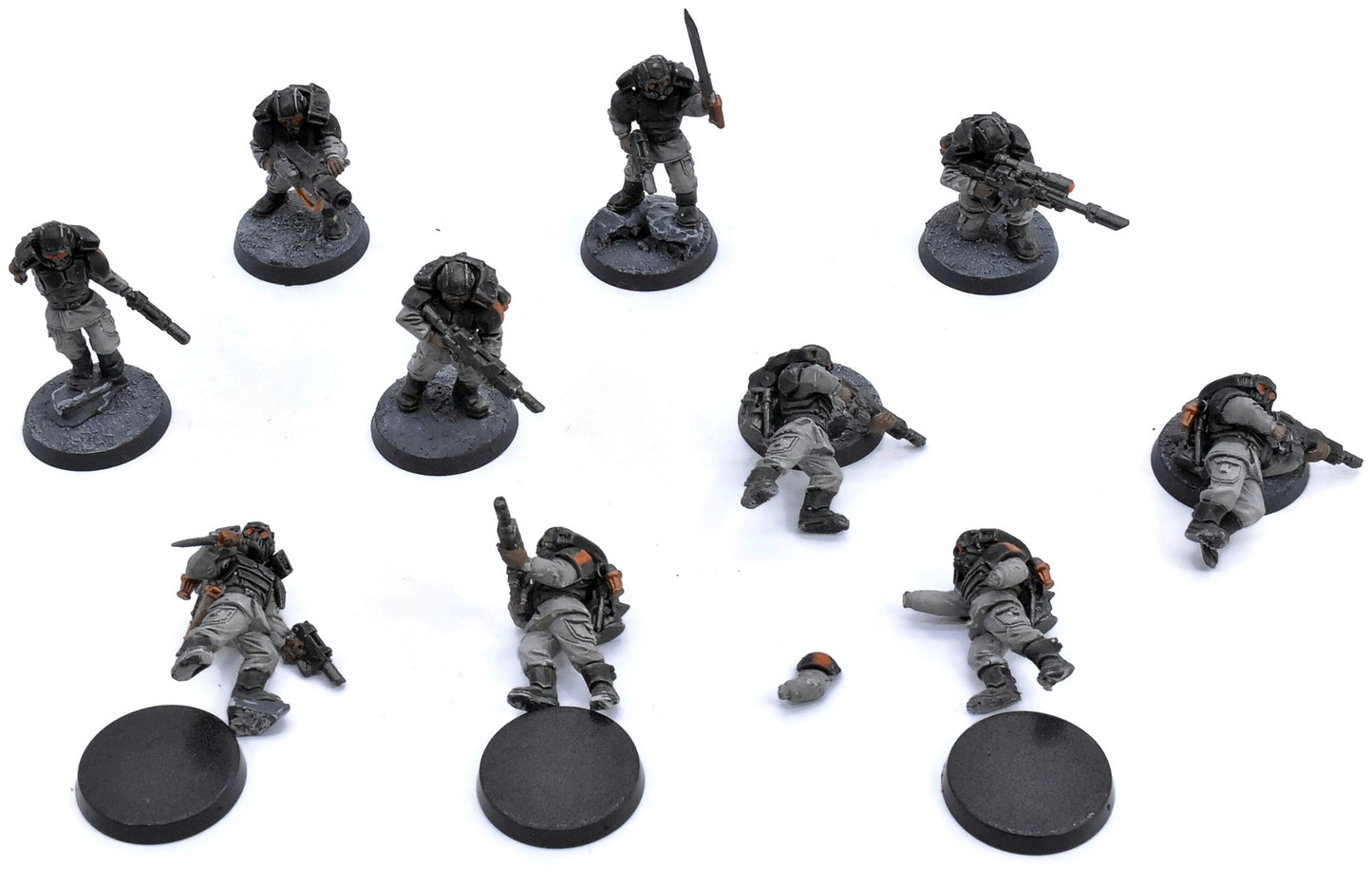 KILL TEAM 10 Kill Team Tempestus Aquilons #1 CONVERTED INCOMPLETE missing parts