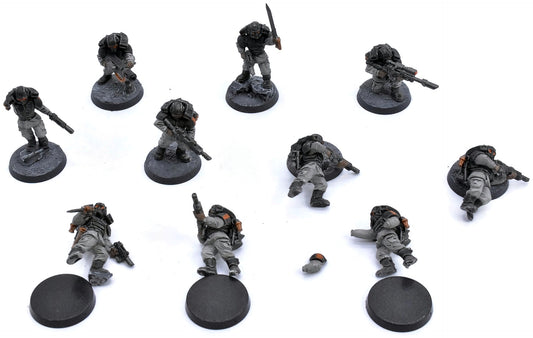 KILL TEAM 10 Kill Team Tempestus Aquilons #1 CONVERTED INCOMPLETE missing parts