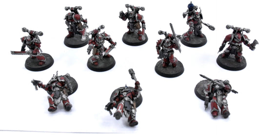 CHAOS SPACE MARINES 10 Chosen #1 Warhammer Sigmar 7932