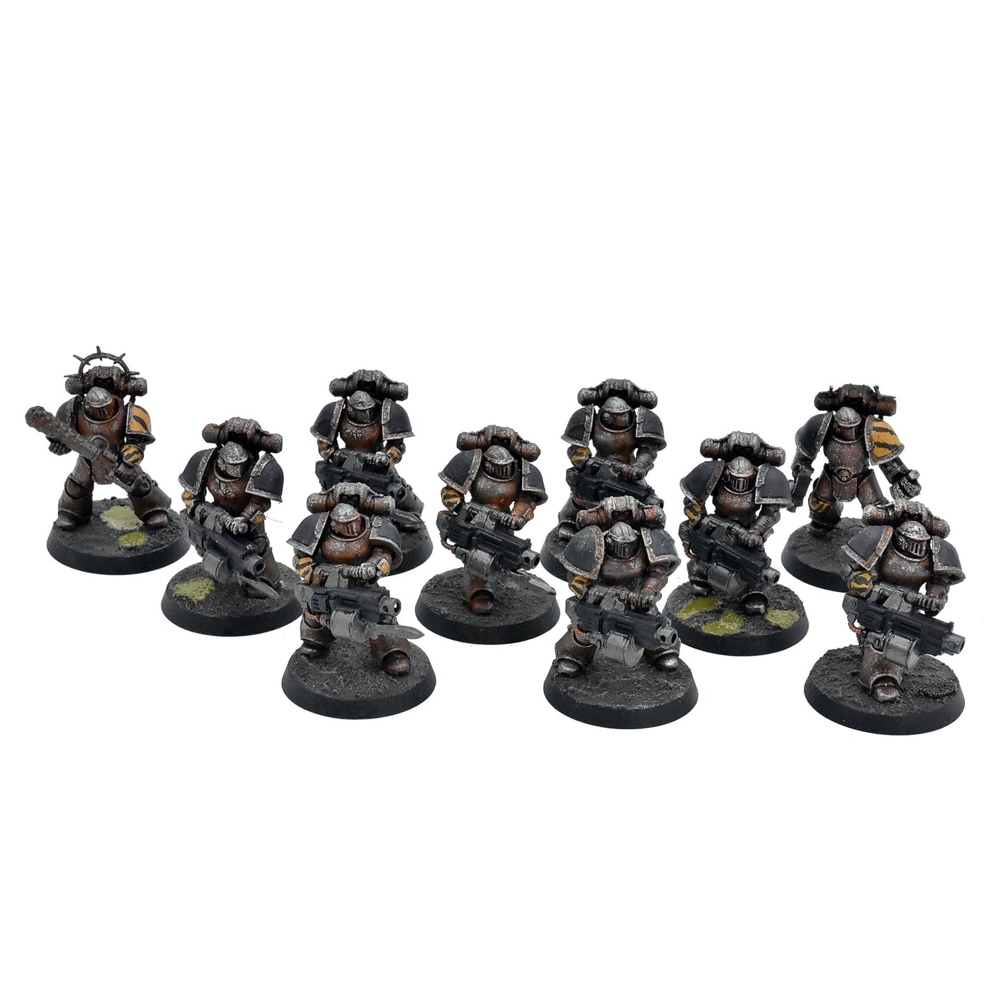 TRAITOR LEGION 10 Support Squad With Creavy Colters #1 Iron Warriors 6111