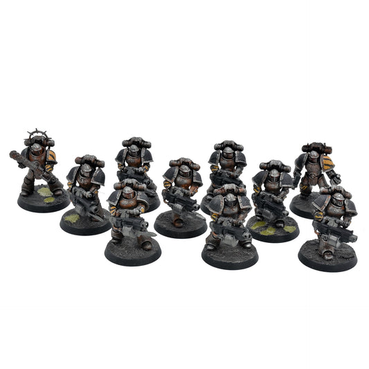 TRAITOR LEGION 10 Support Squad With Creavy Colters #1 Iron Warriors 6111