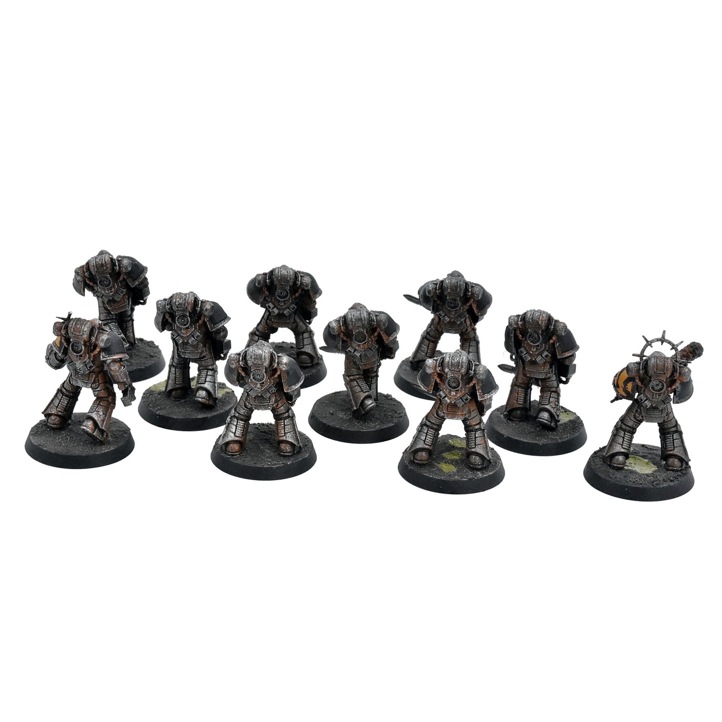 TRAITOR LEGION 10 Support Squad With Creavy Colters #1 Iron Warriors 6111