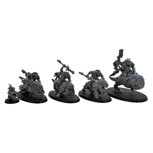 ORKS 4 Squighog Boyz #3 Warhammer 40K 6180