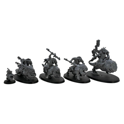 ORKS 4 Squighog Boyz #3 Warhammer 40K 6180