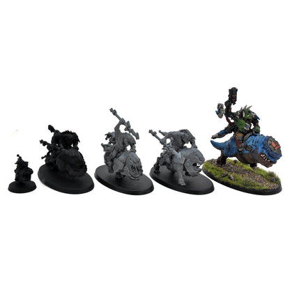 ORKS 4 Squighog Boyz #5 Warhammer 40K 6203