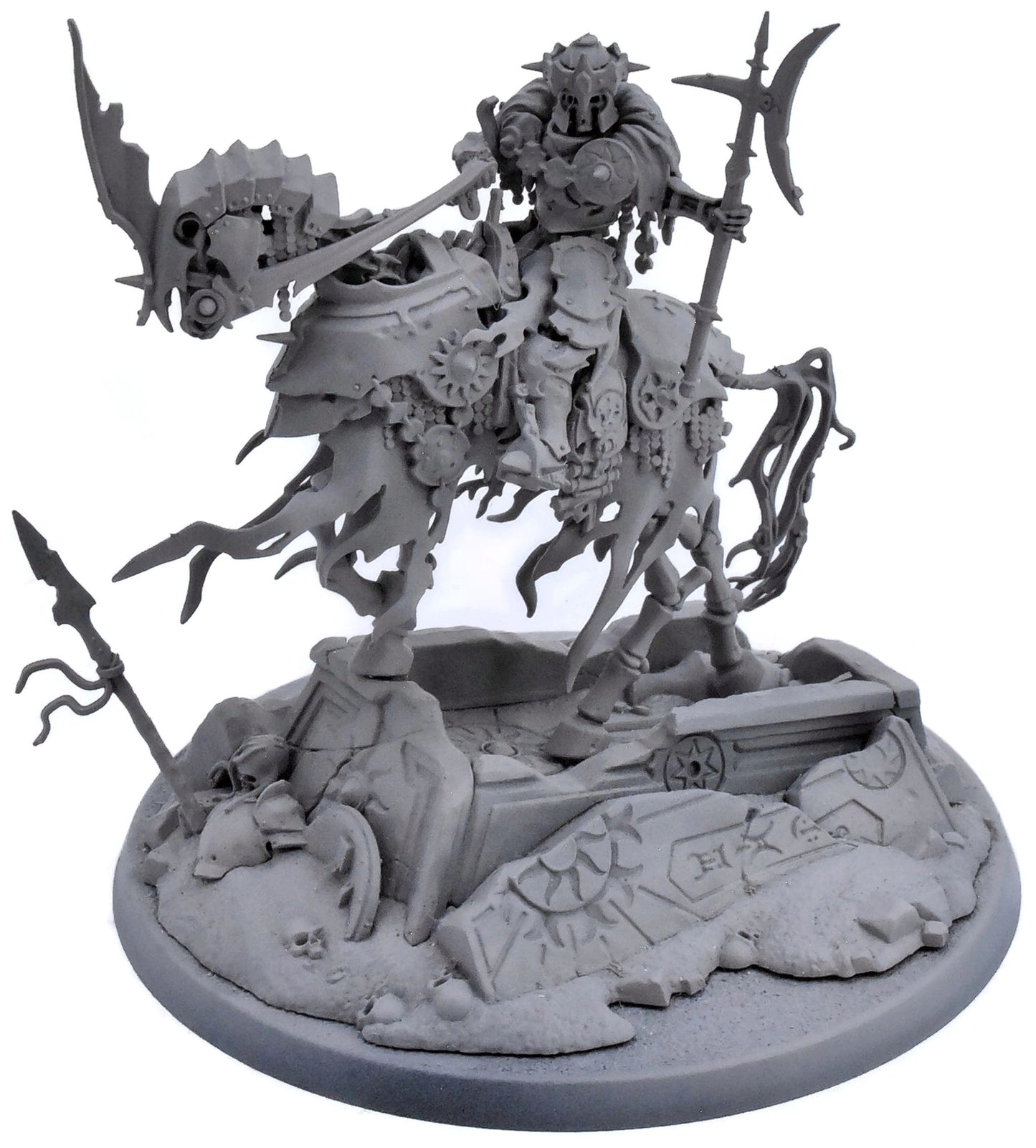 SOULBLIGHT GRAVELORDS Wight King Lord On Skeletal Steed 09 #1 Sigmar 8069