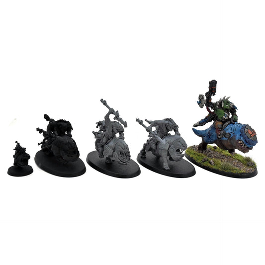 ORKS 4 Squighog Boyz #5 Warhammer 40K 6203