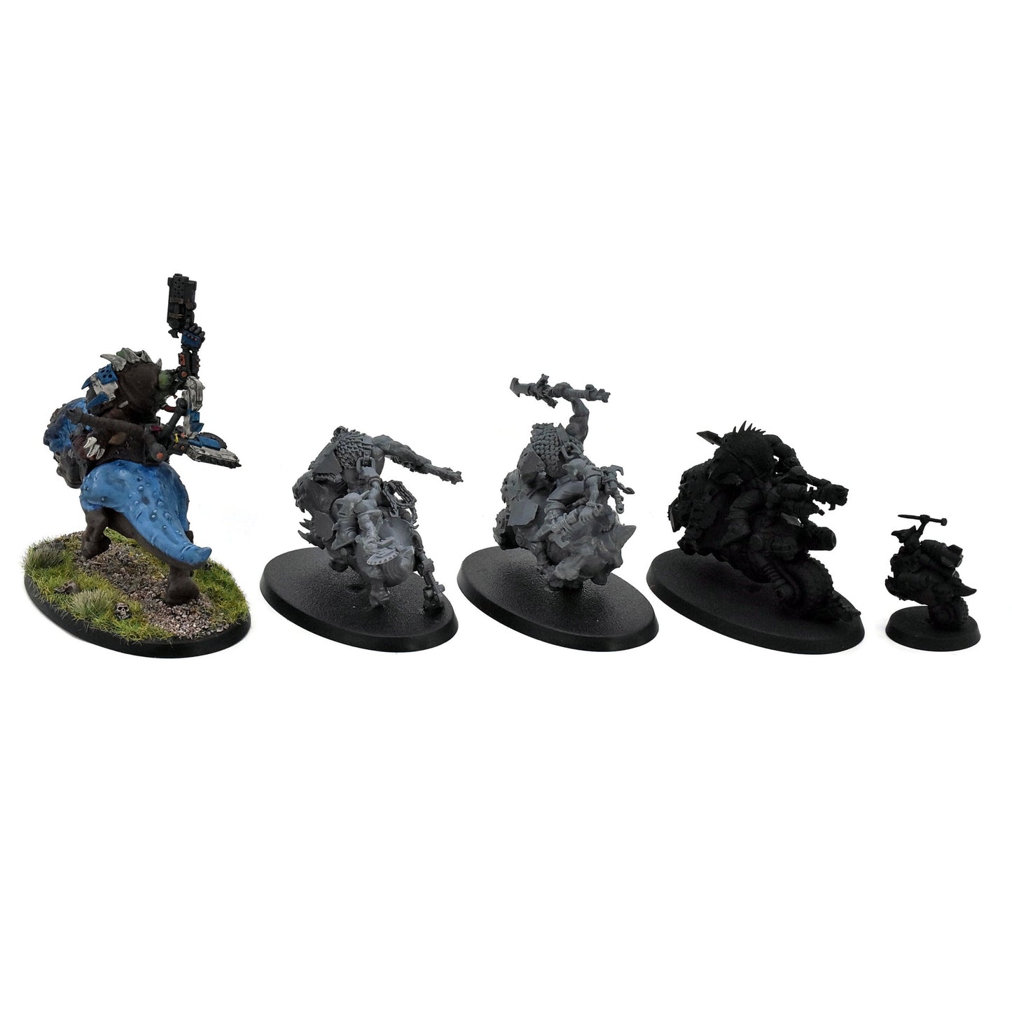ORKS 4 Squighog Boyz #5 Warhammer 40K 6203